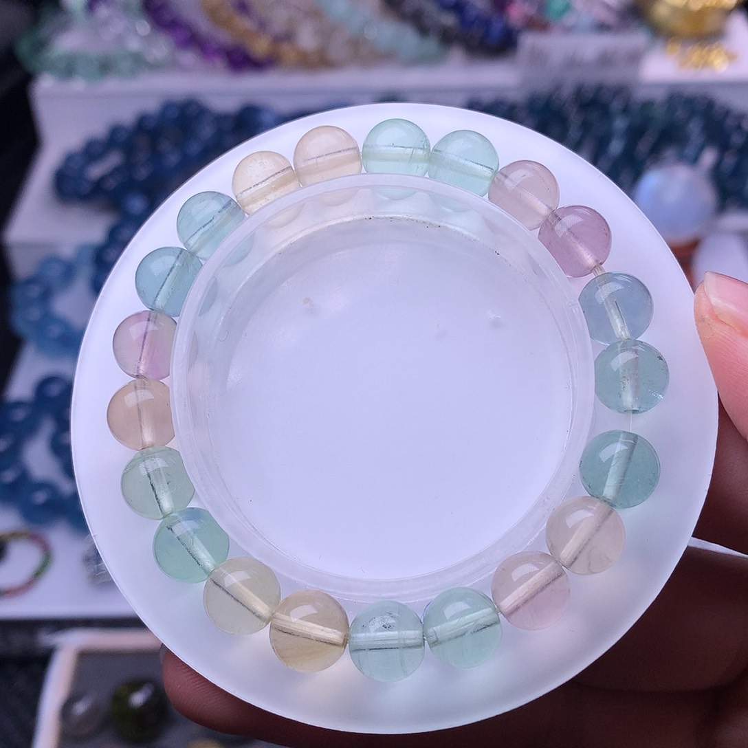 水晶手链未镶嵌多样性