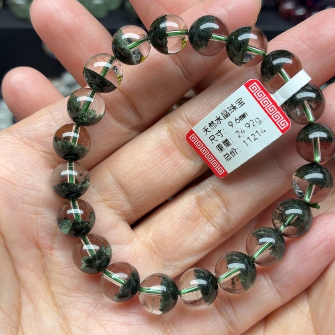 水晶手链未镶嵌天然水晶