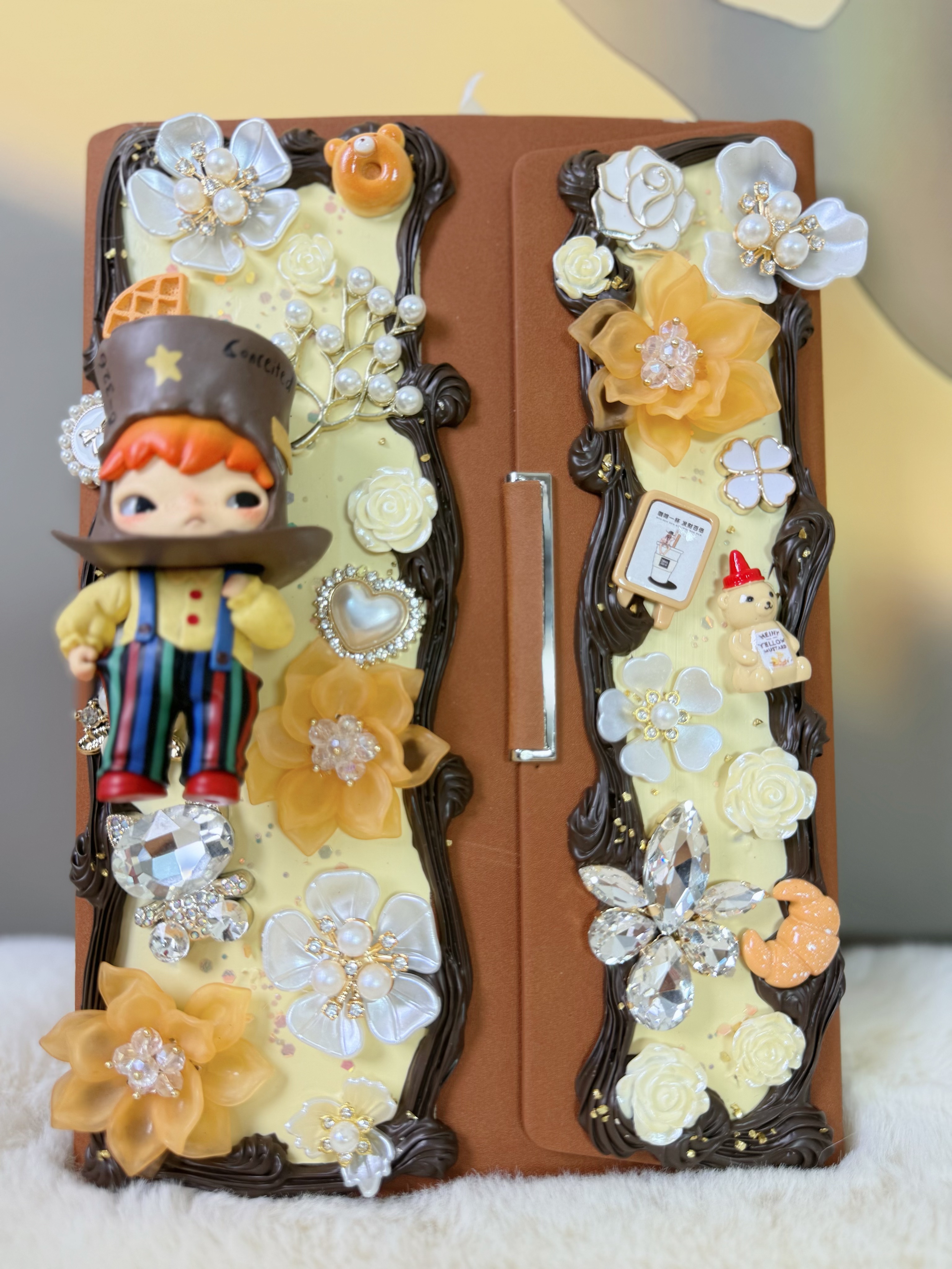 昕昕工艺创意个性潮流DIY双开门笔记本