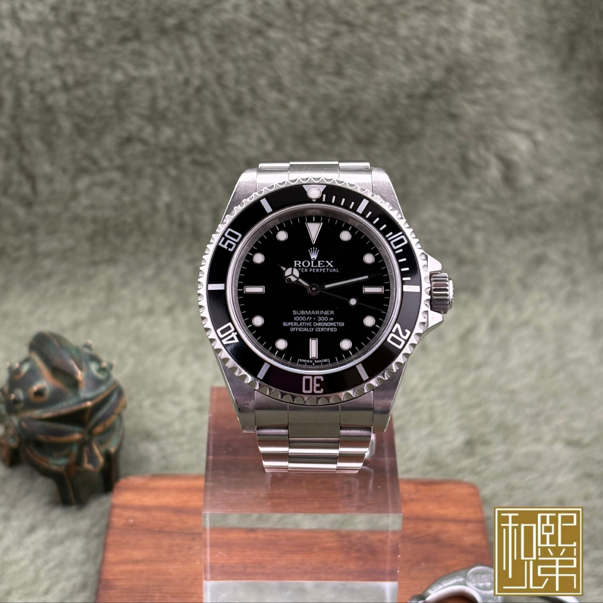 95新 Rolex/劳力士 潜航者/14060M/铝圈无历黑/单/40