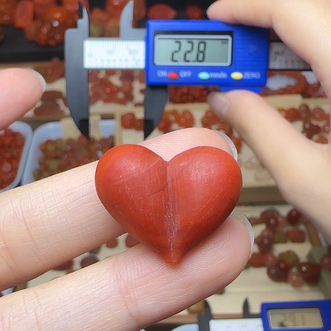 南红玛瑙未镶嵌吊坠(不含链)