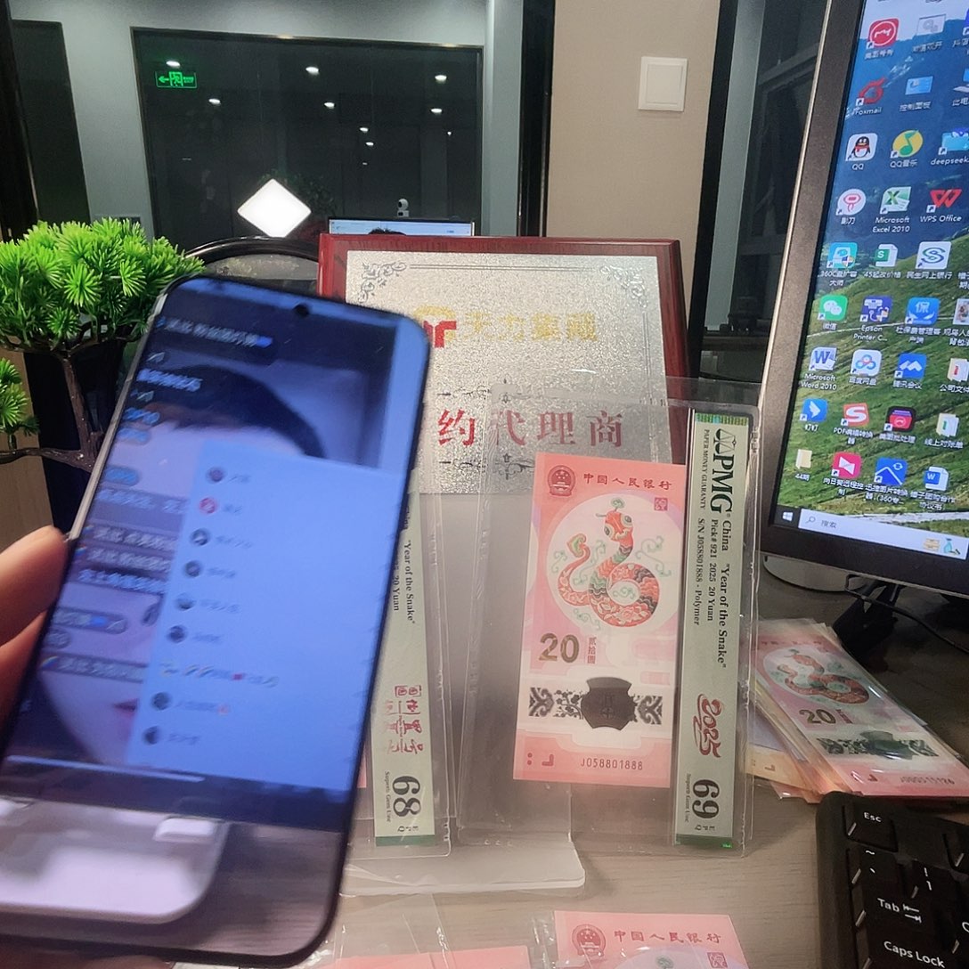 大***国塑料蛇钞随机发一张