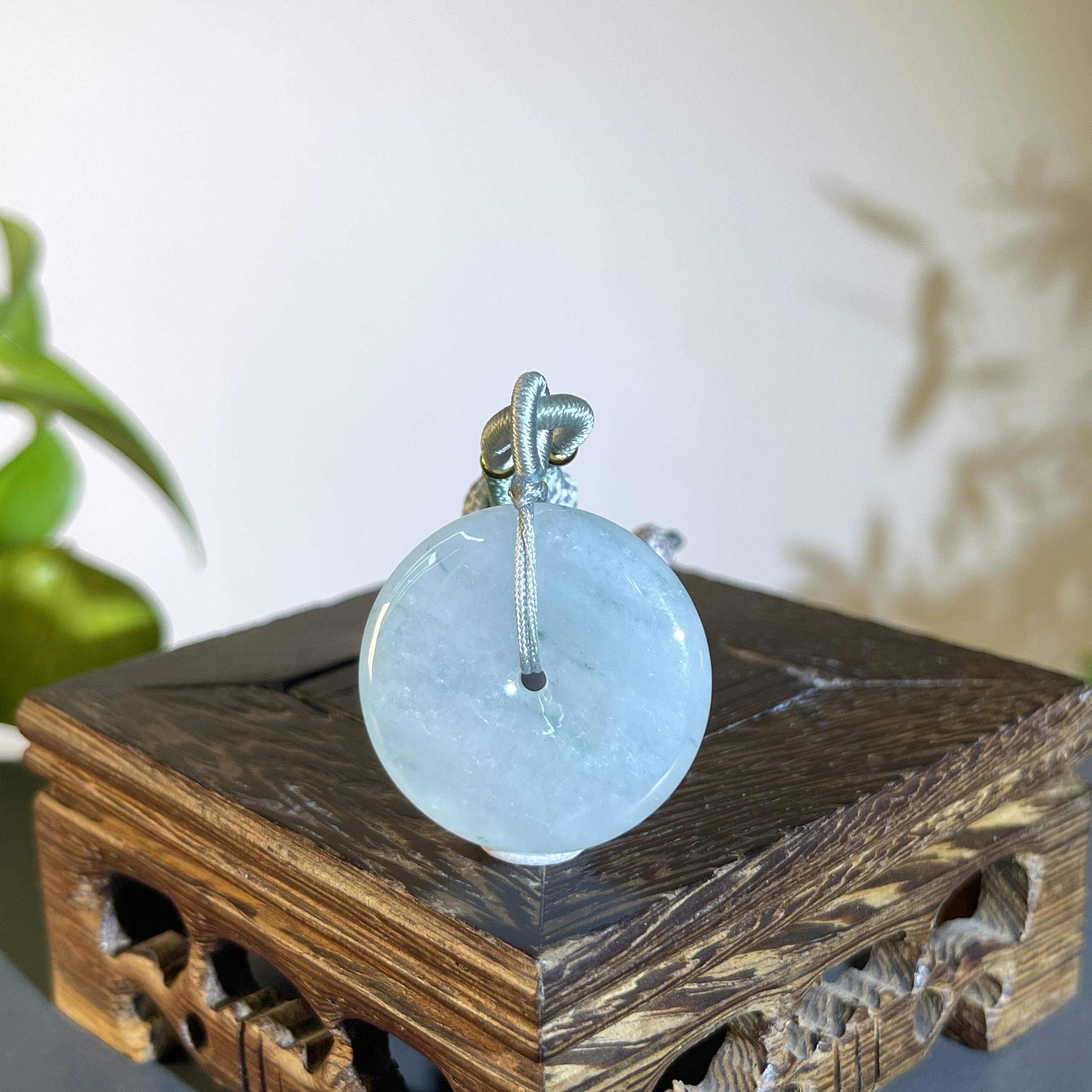 JTA27-76 天然翡翠缅甸A货 平安扣