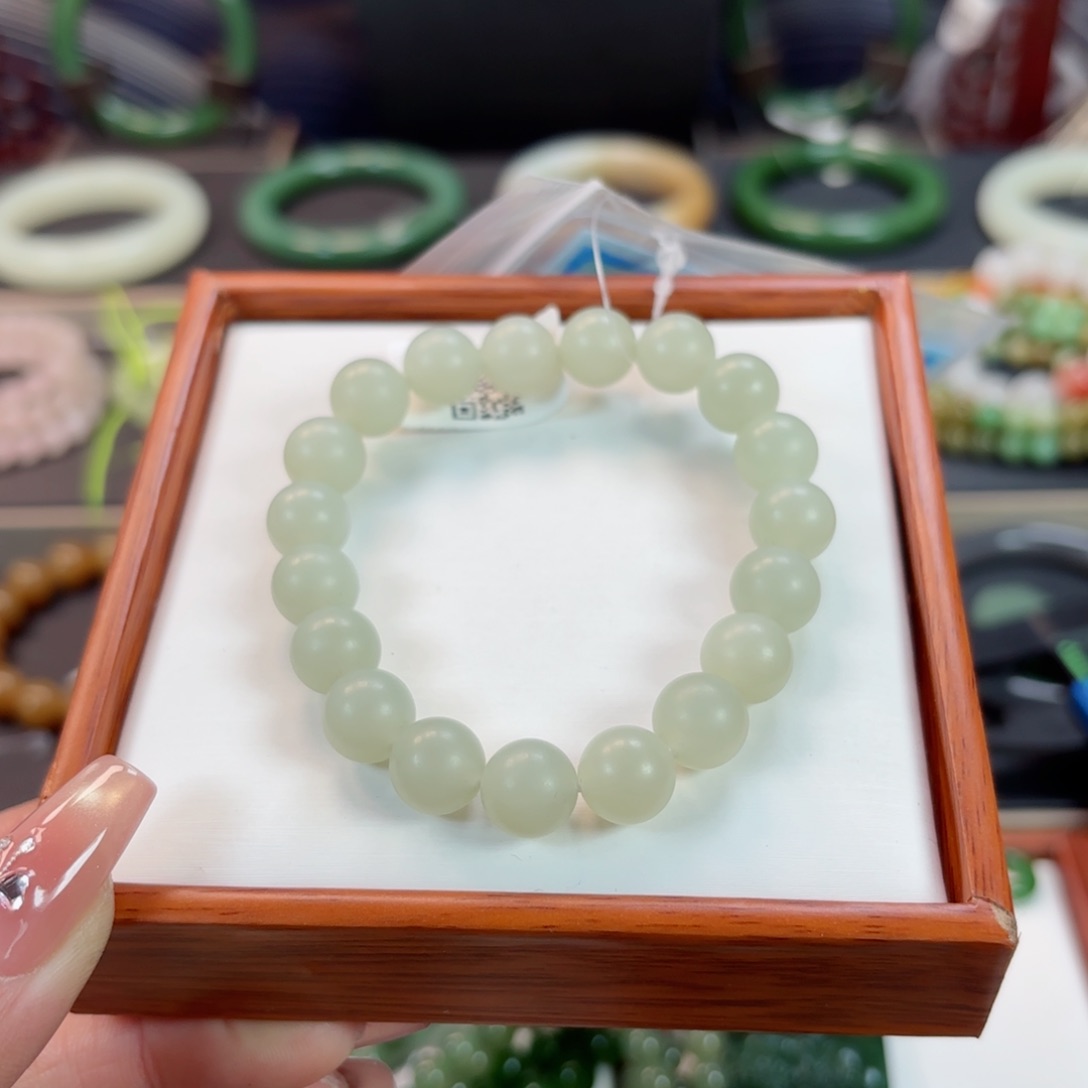 和田玉手链未镶嵌