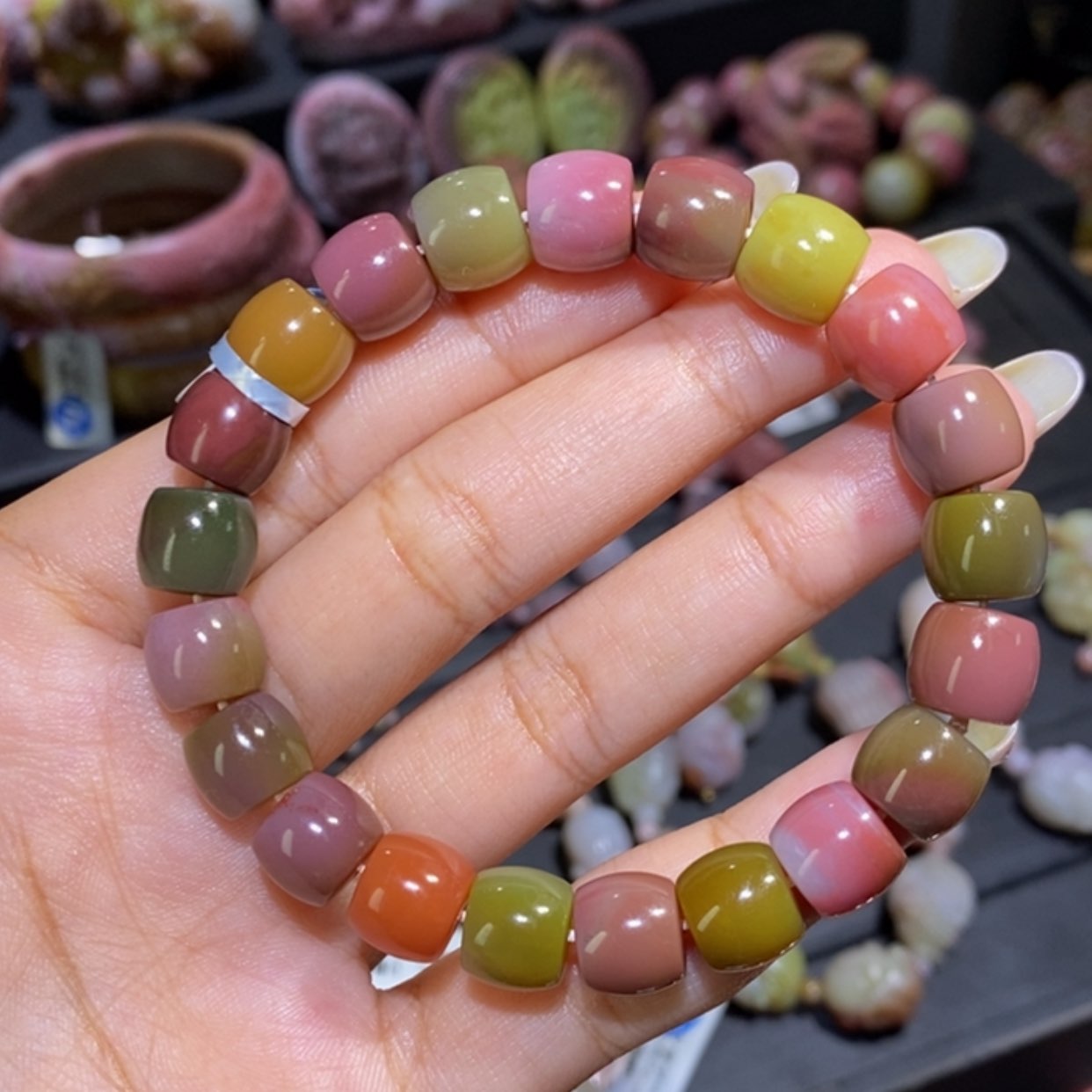 【闪购商品】未镶嵌手链玛瑙/玉髓盐源玛瑙