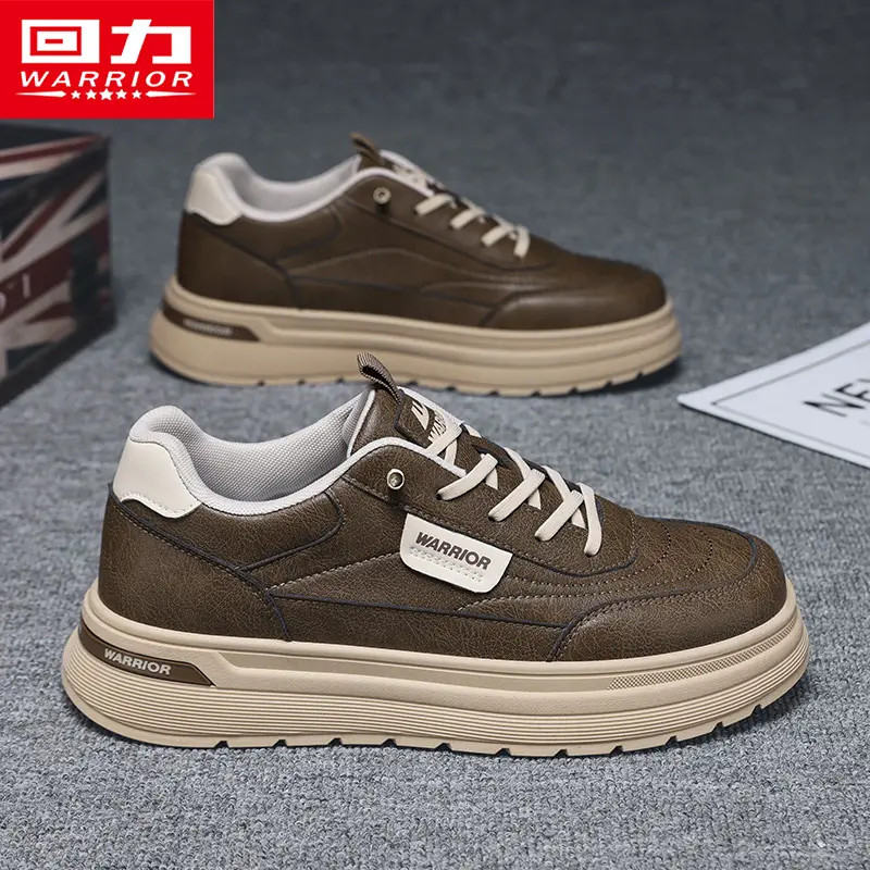 回力男鞋复古一脚蹬板鞋2026秋季新款时尚百搭防滑正品鞋子男款