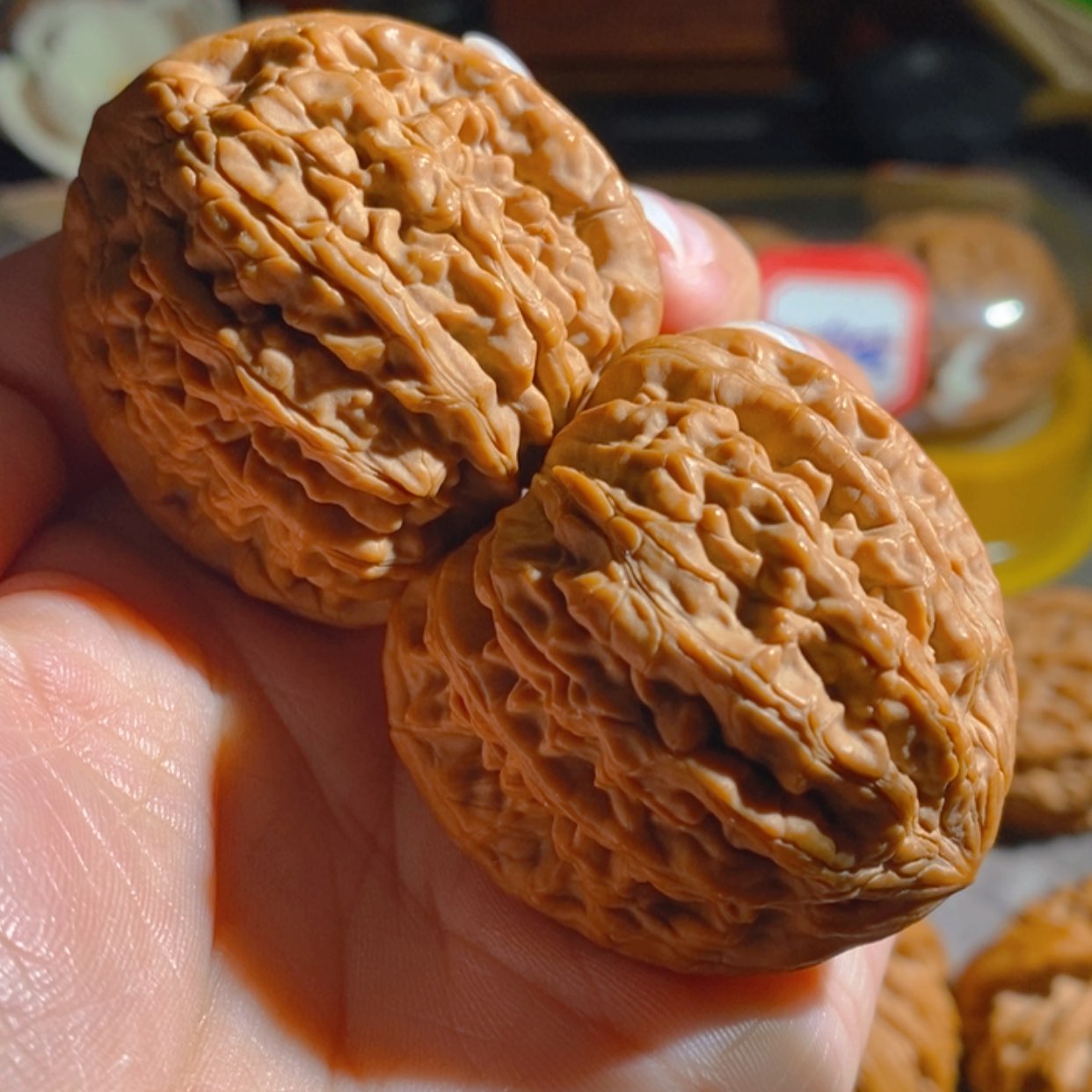 【闪购商品】吊坠文玩核桃请***虎虎头王