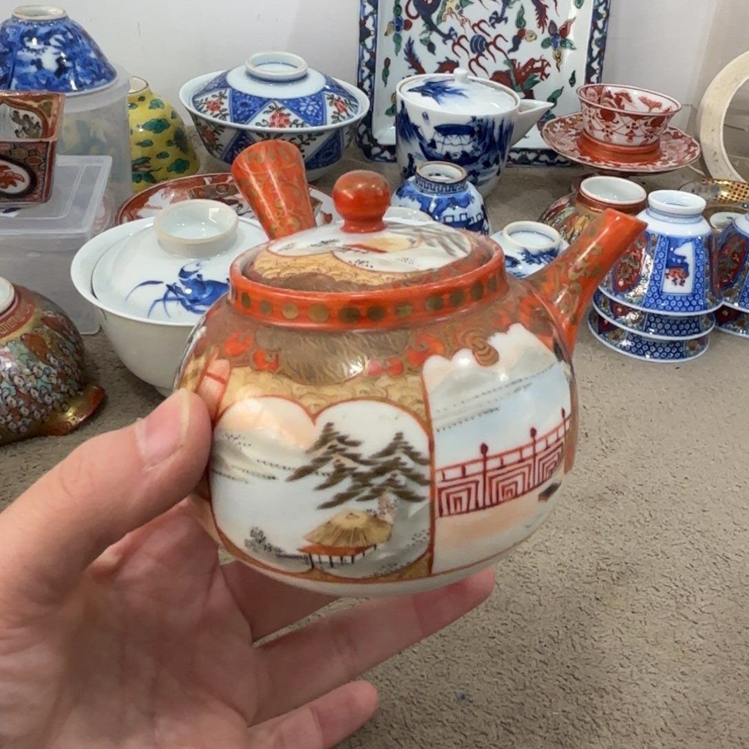 瓷片非常好看漂亮的物品 