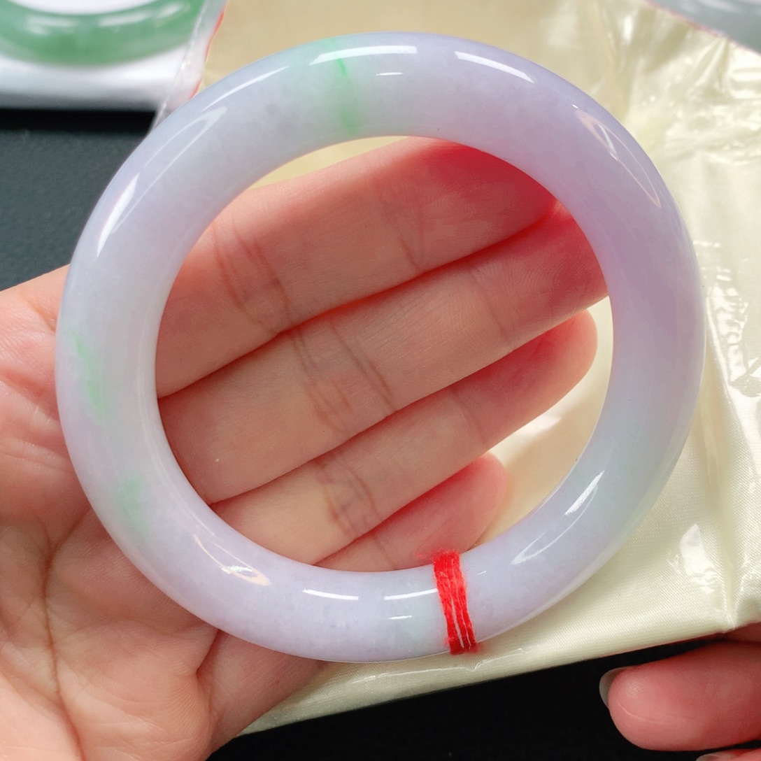 未镶嵌手镯翡翠58圆