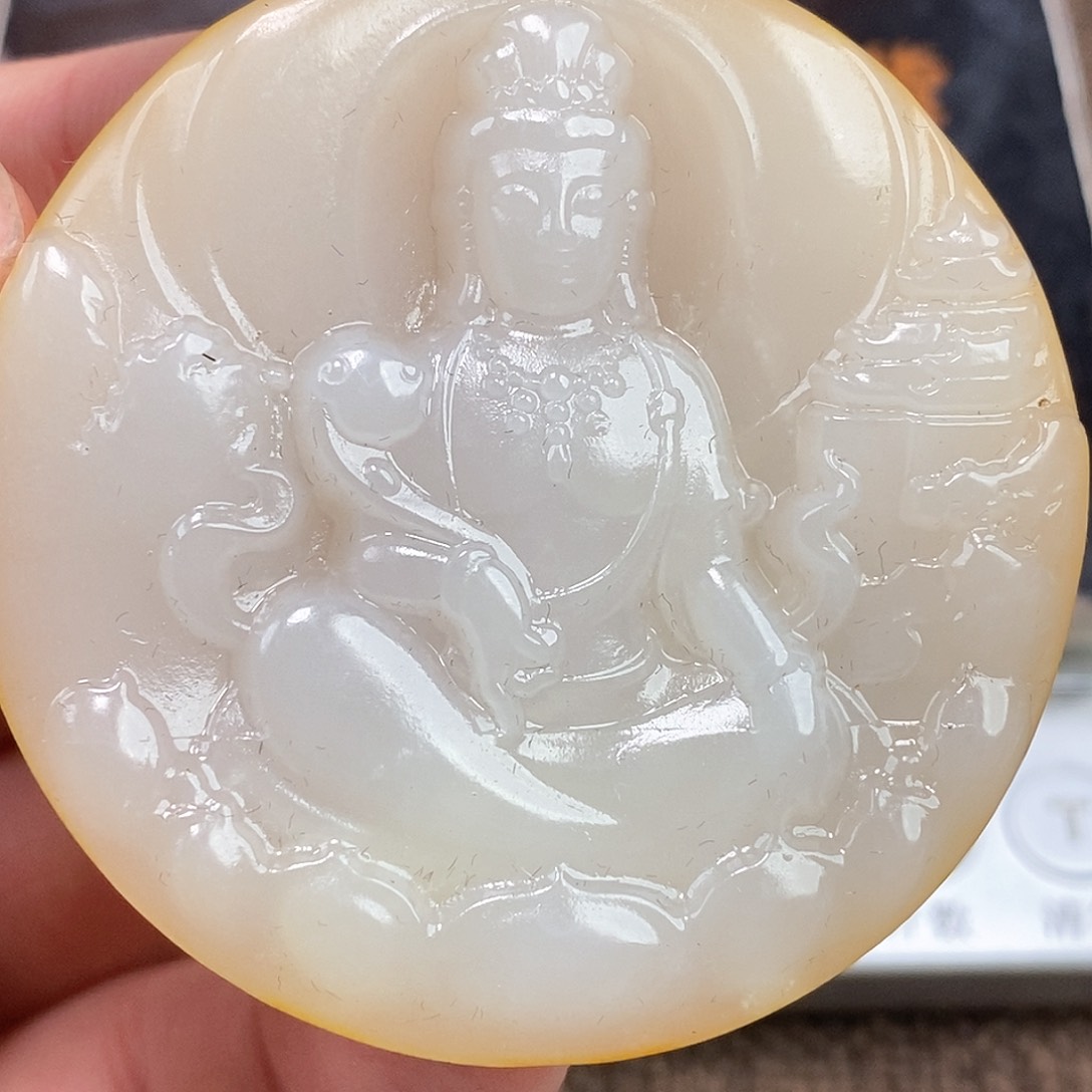 和田玉挂件未镶嵌