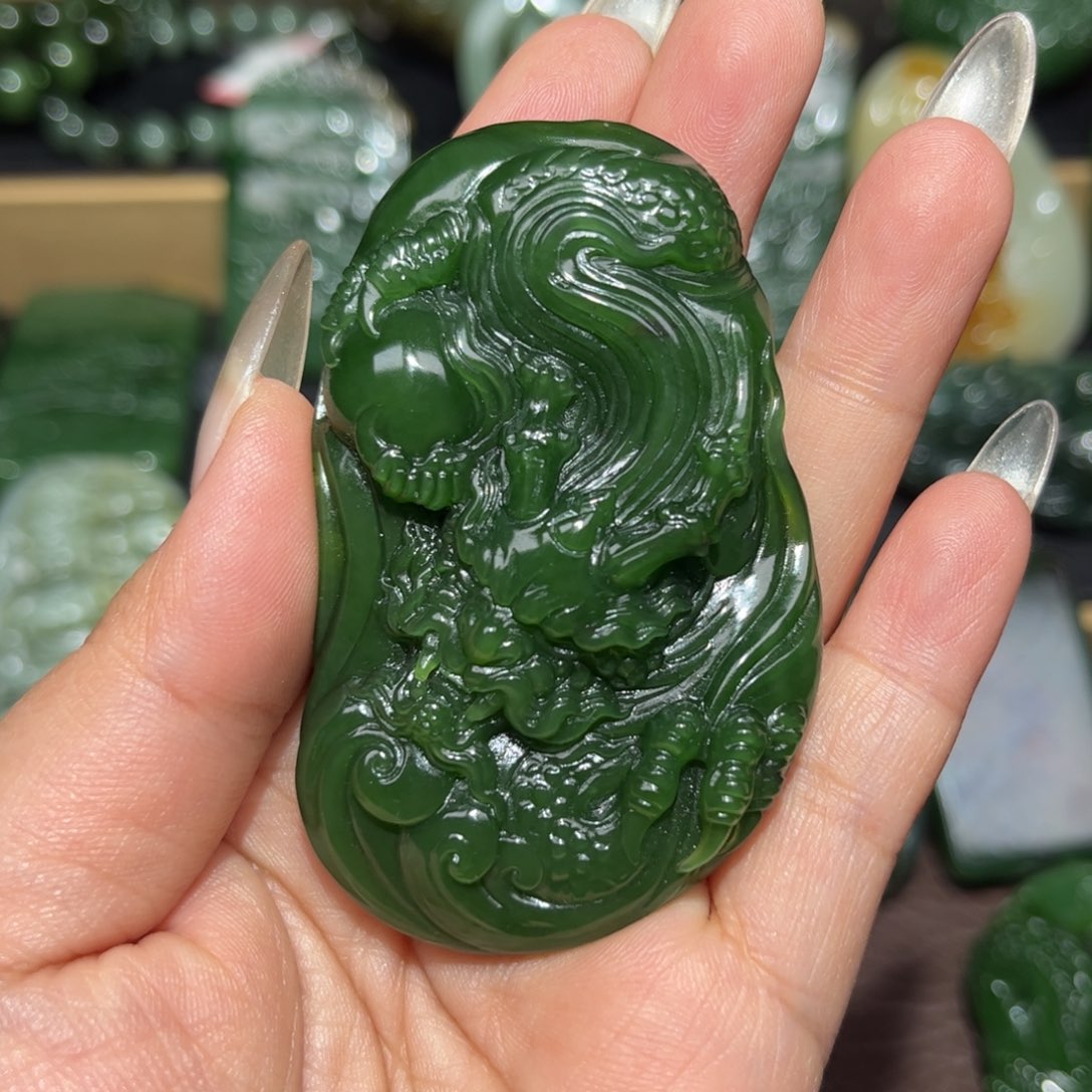 和田玉挂件未镶嵌