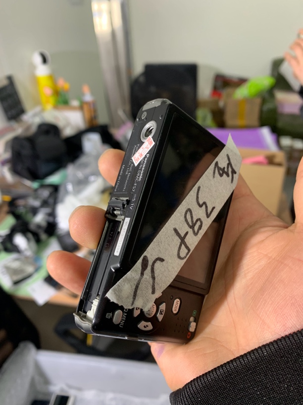 8新 Panasonic/松下 松下fs7数码相机，缺电池盖无电池