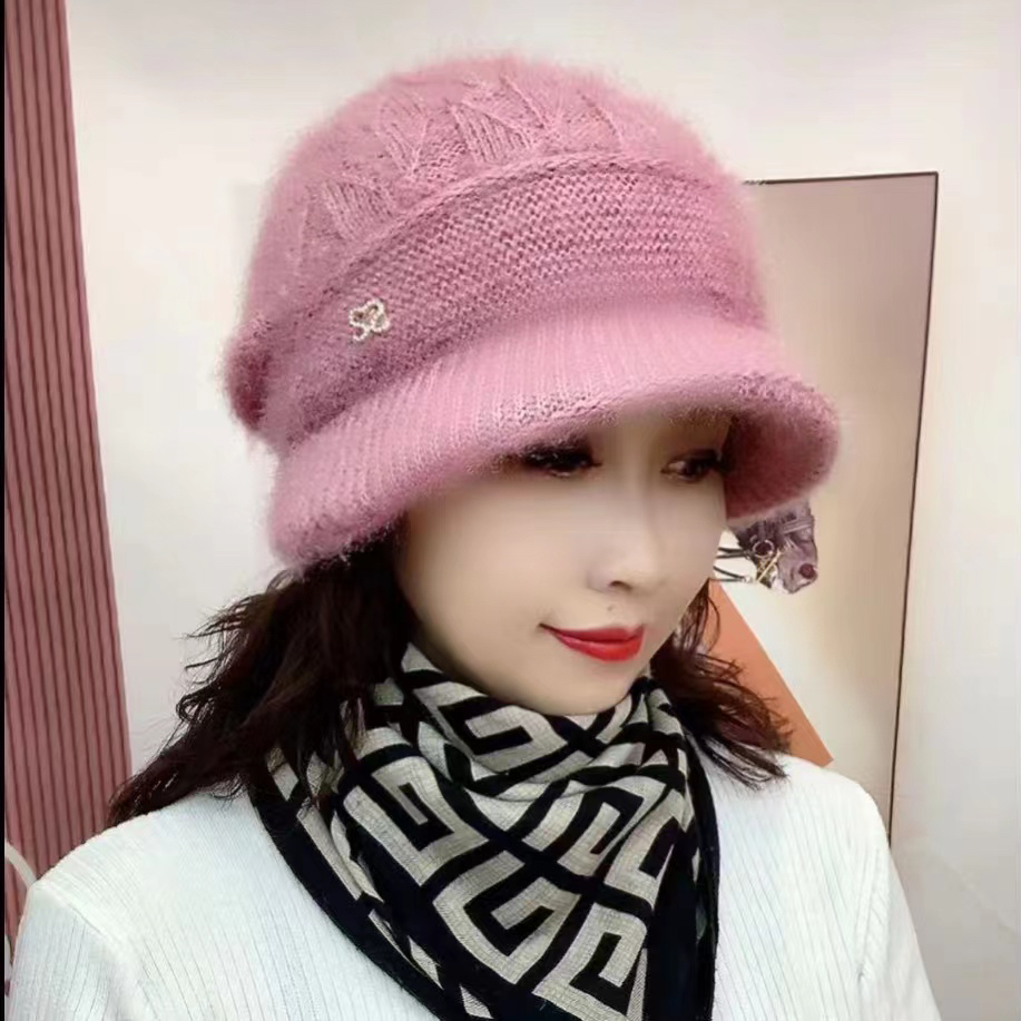 【松鼠绒鸭舌帽】2024新款鸭舌棒球帽保暖护耳高弹冬季新款