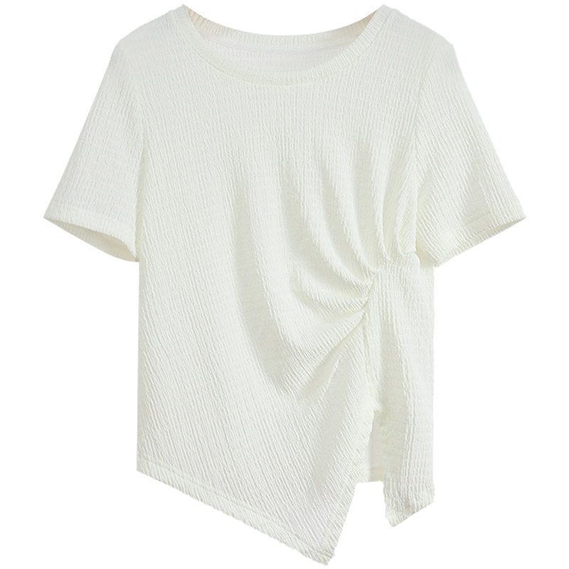 S348-伍莎服饰云仓百搭时尚新款上衣#SZY46S019