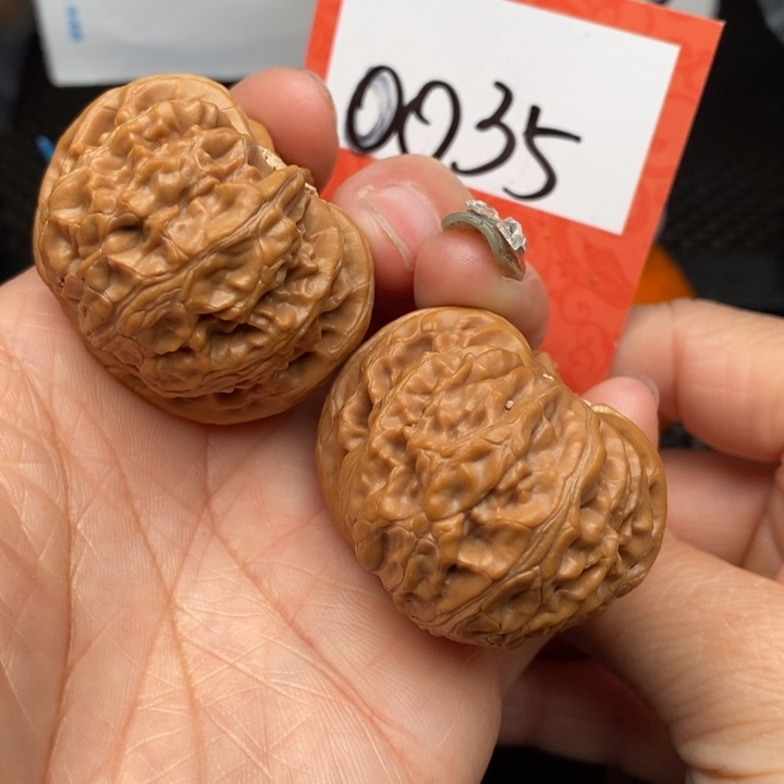 文玩核桃把件40宫灯0035