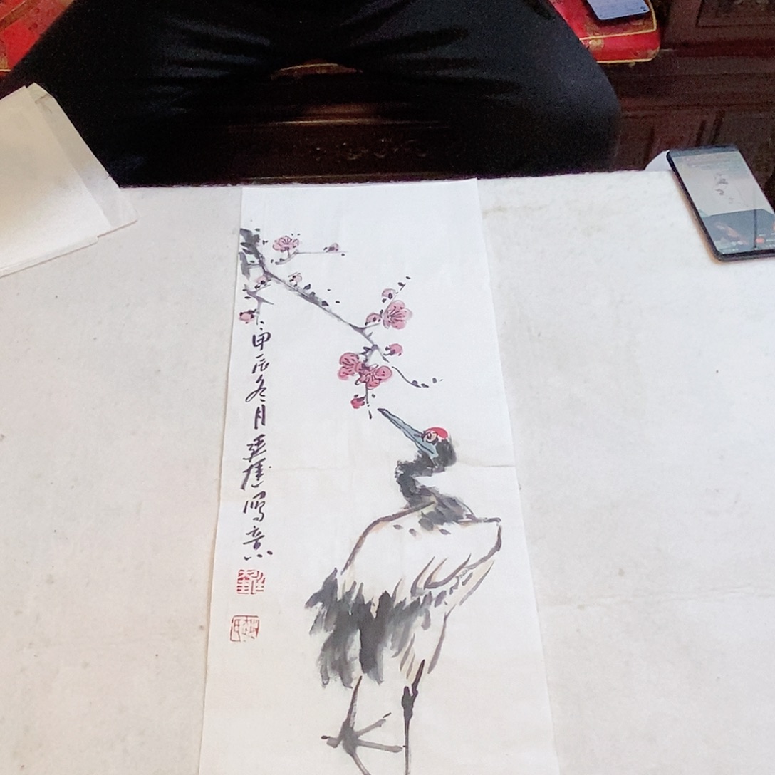 国画赵廷奎手绘写意画