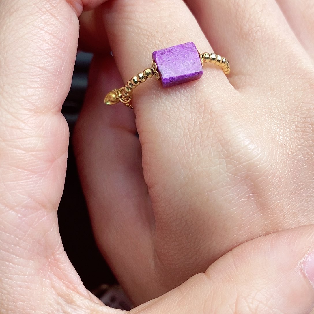 苏纪石（舒俱来）戒指18K金镶嵌佛**修