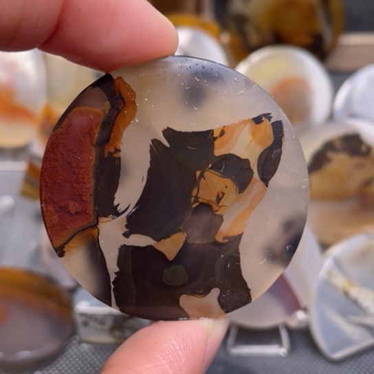 玛瑙/玉髓吊坠(不含链)未镶嵌