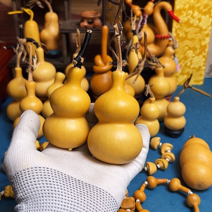 T***a颜柒文玩葫芦精品八宝