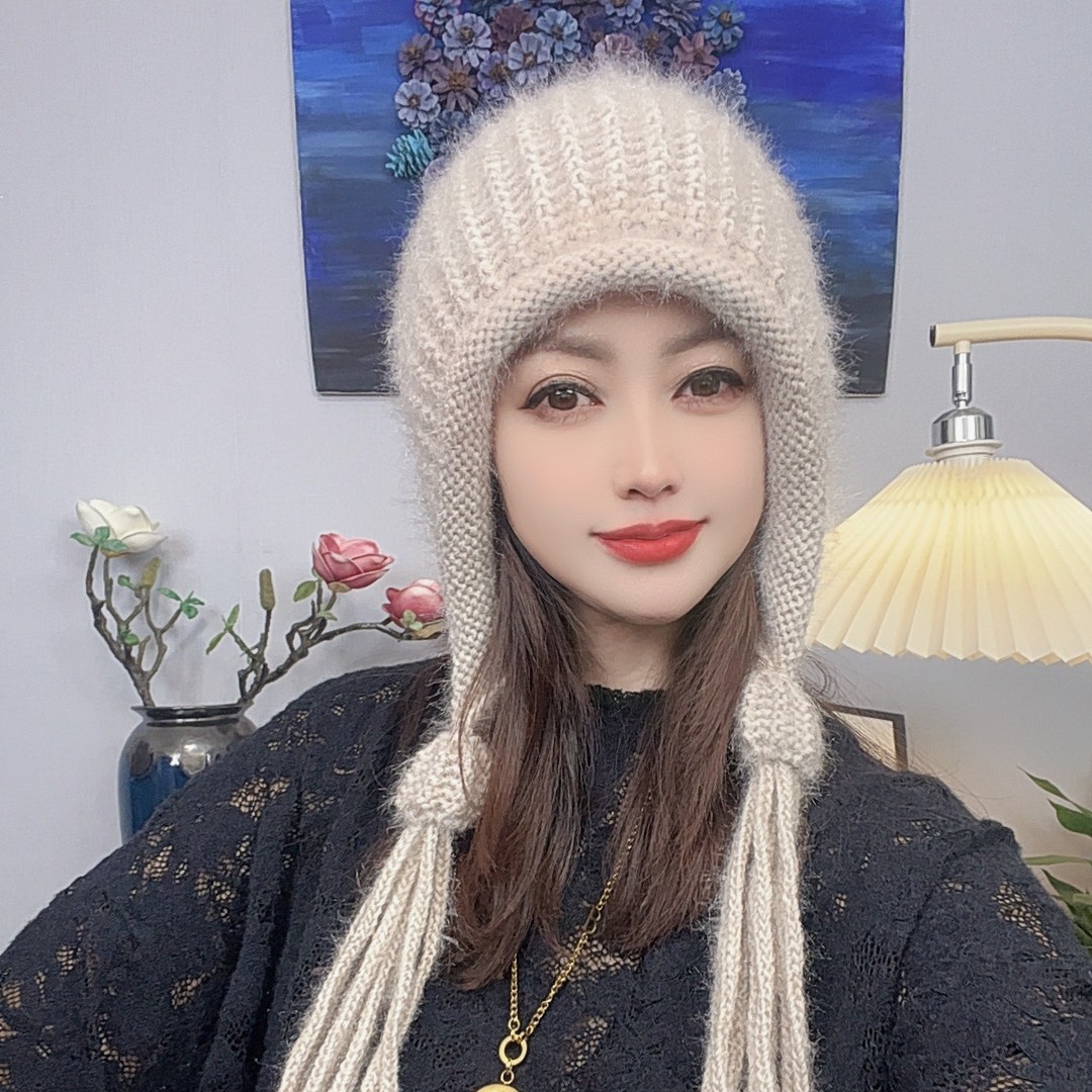 新款秋冬链接【彩色水果】百搭针织帽护耳百搭潮流针织帽子时尚