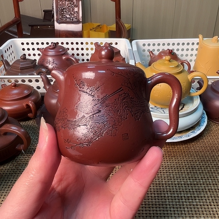 紫砂茶壶宜兴紫砂壶16