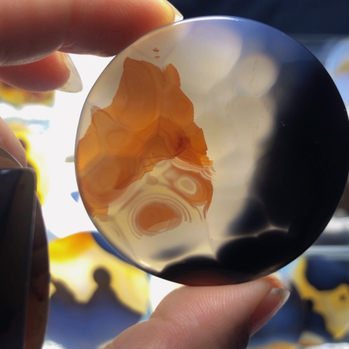 合金玛瑙/玉髓珠宝奇石10