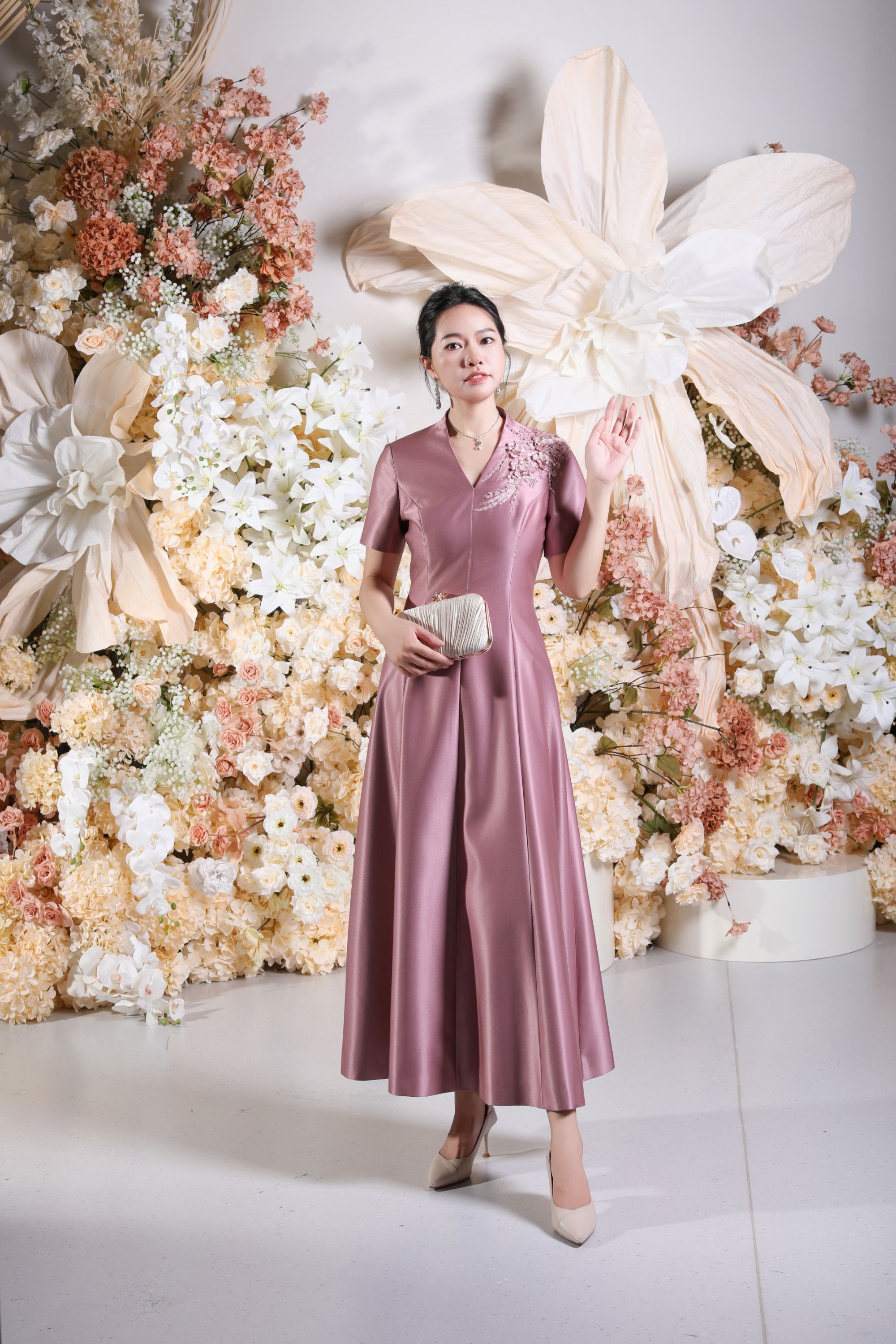 喜婆婆喜妈妈高定礼服回门喜妈妈礼服2025新款爆款