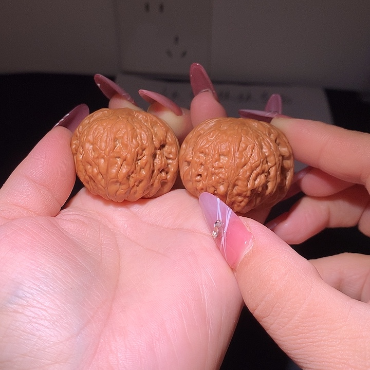 向***头文玩核桃把件铁锤39