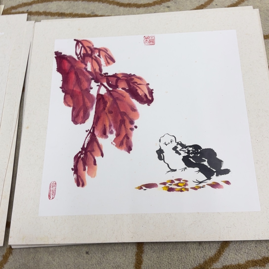 国画国画老师作品刘