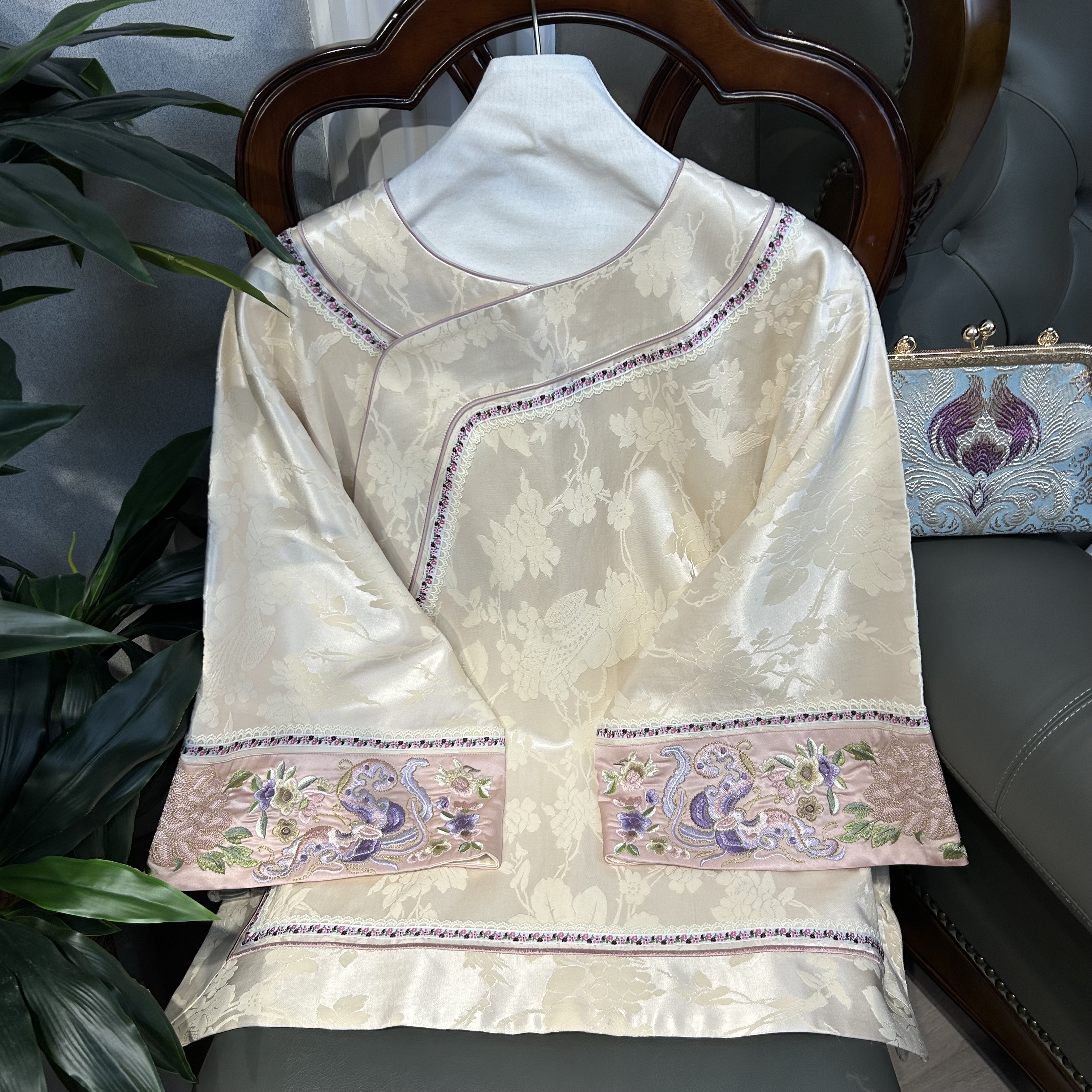 【翠花】汉服复古古风传统中式日常中国风民族风重工刺绣