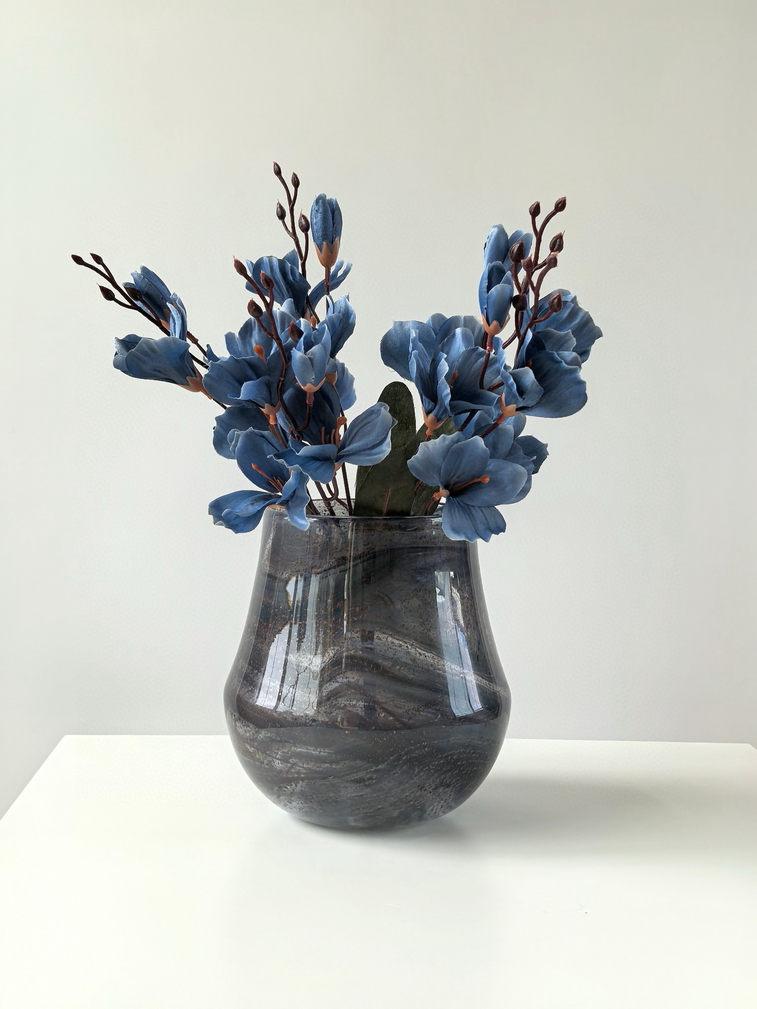 欧式玉兰仿真花束用于客厅餐桌桌面装饰摆设