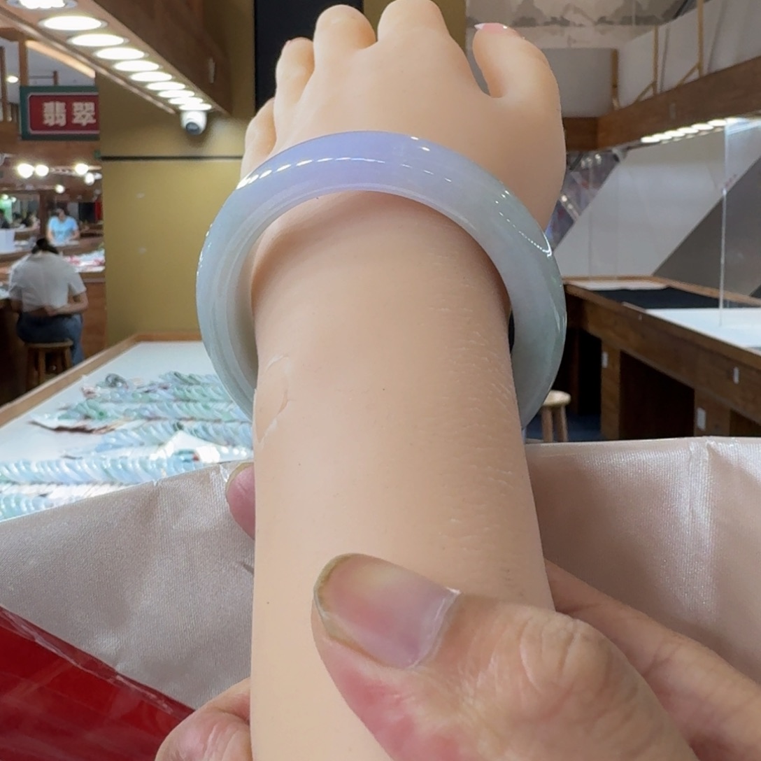 翡翠手镯未镶嵌纯天然缅甸翡翠a货