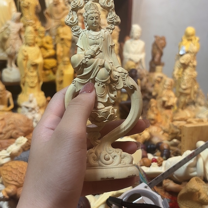 黄杨木黄杨木瑕疵观音