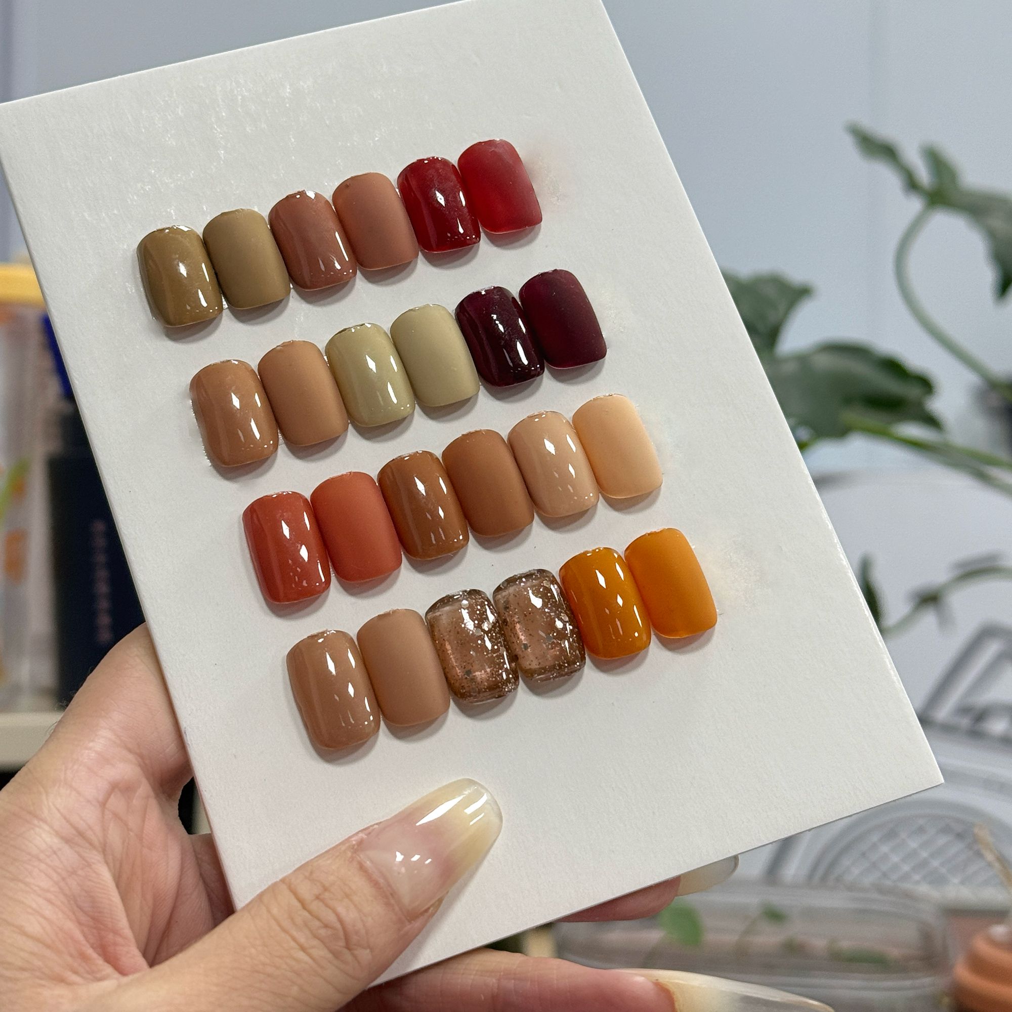 SOAK-OFF12色套装秋冬持久显白美甲专用光疗胶全套网红流行色