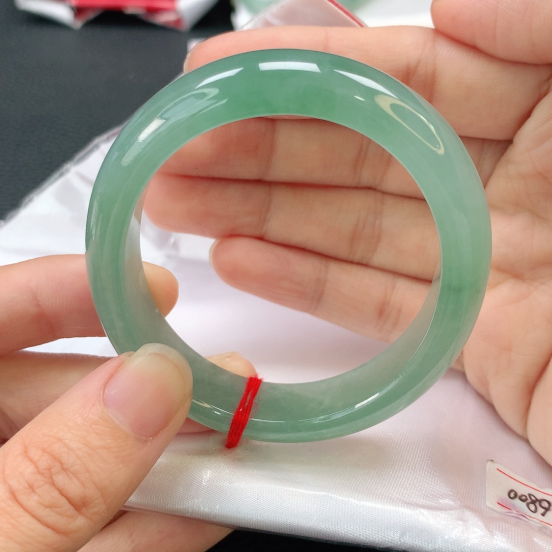 翡翠未镶嵌手镯贵妃53