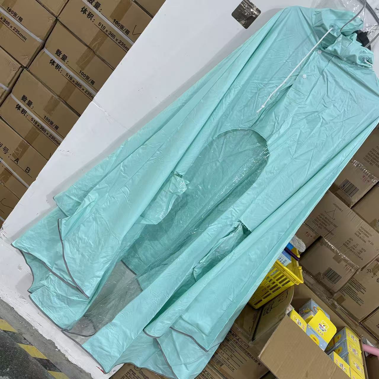 1138骑行防风全身雨披（雨衣）