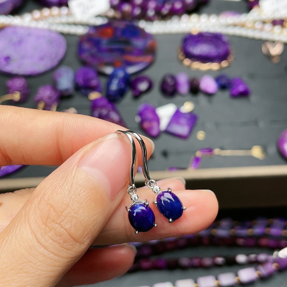 苏纪石（舒俱来）戒指银S925镶嵌