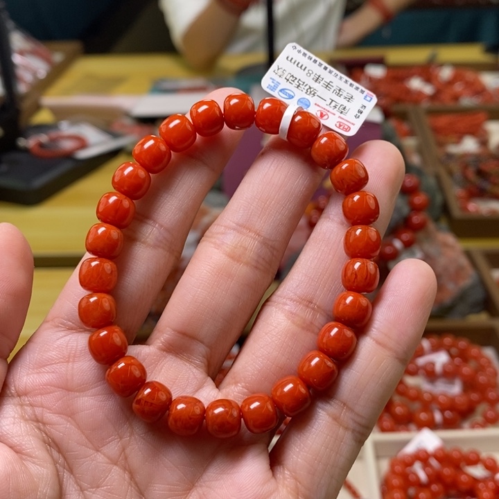 未镶嵌卡8南红玛瑙