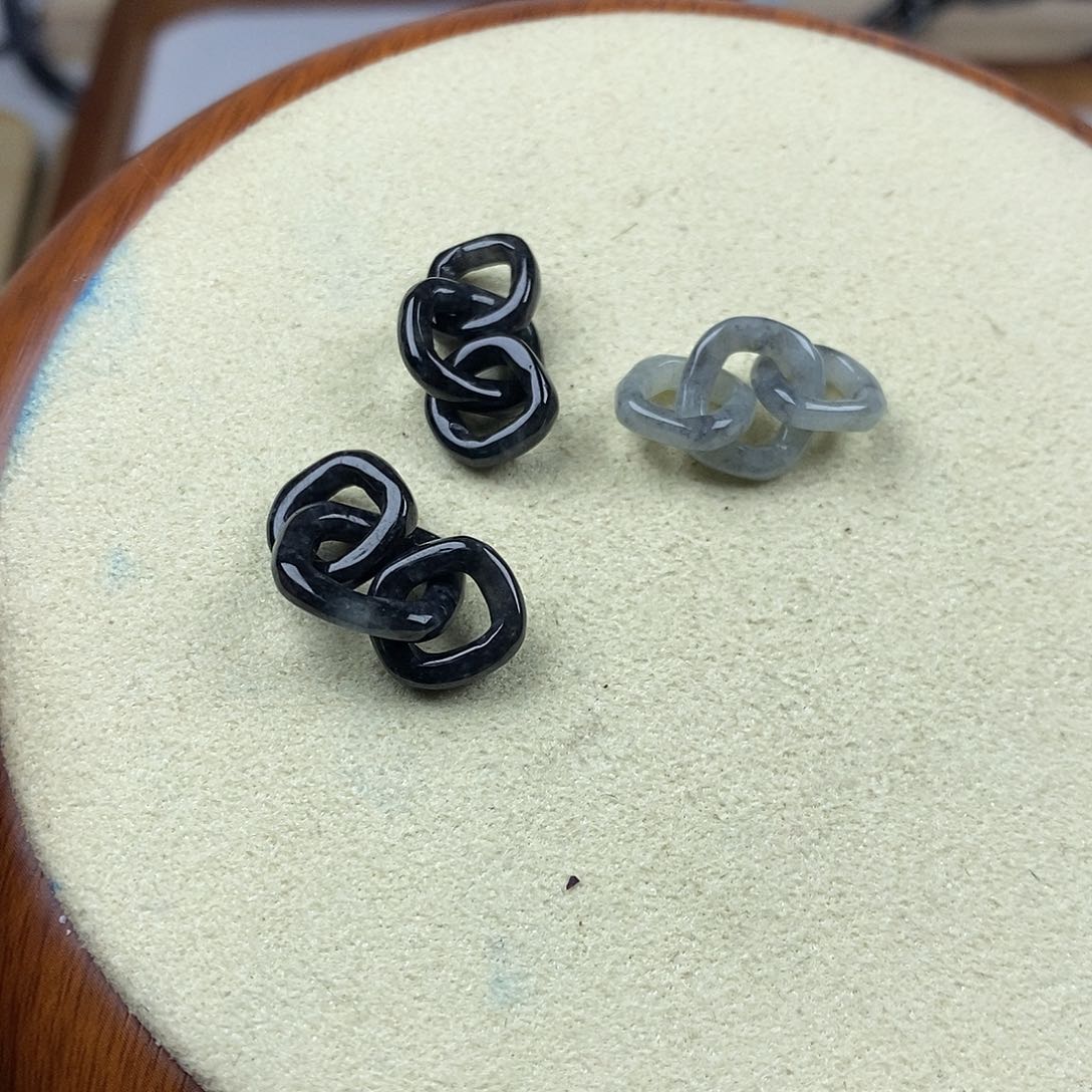 翡翠未镶嵌戒指三环任挑