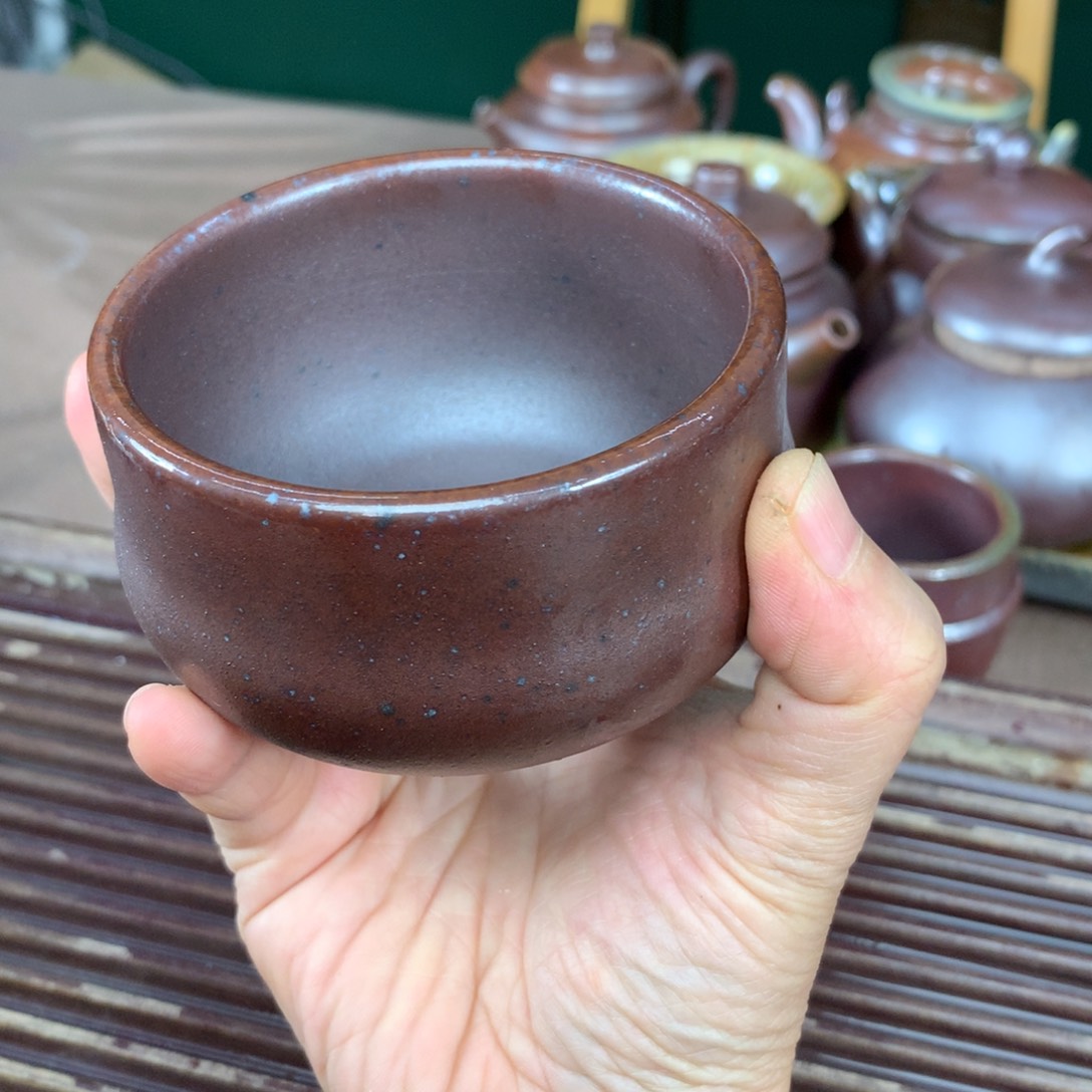 紫砂柴烧纯自然柴烧