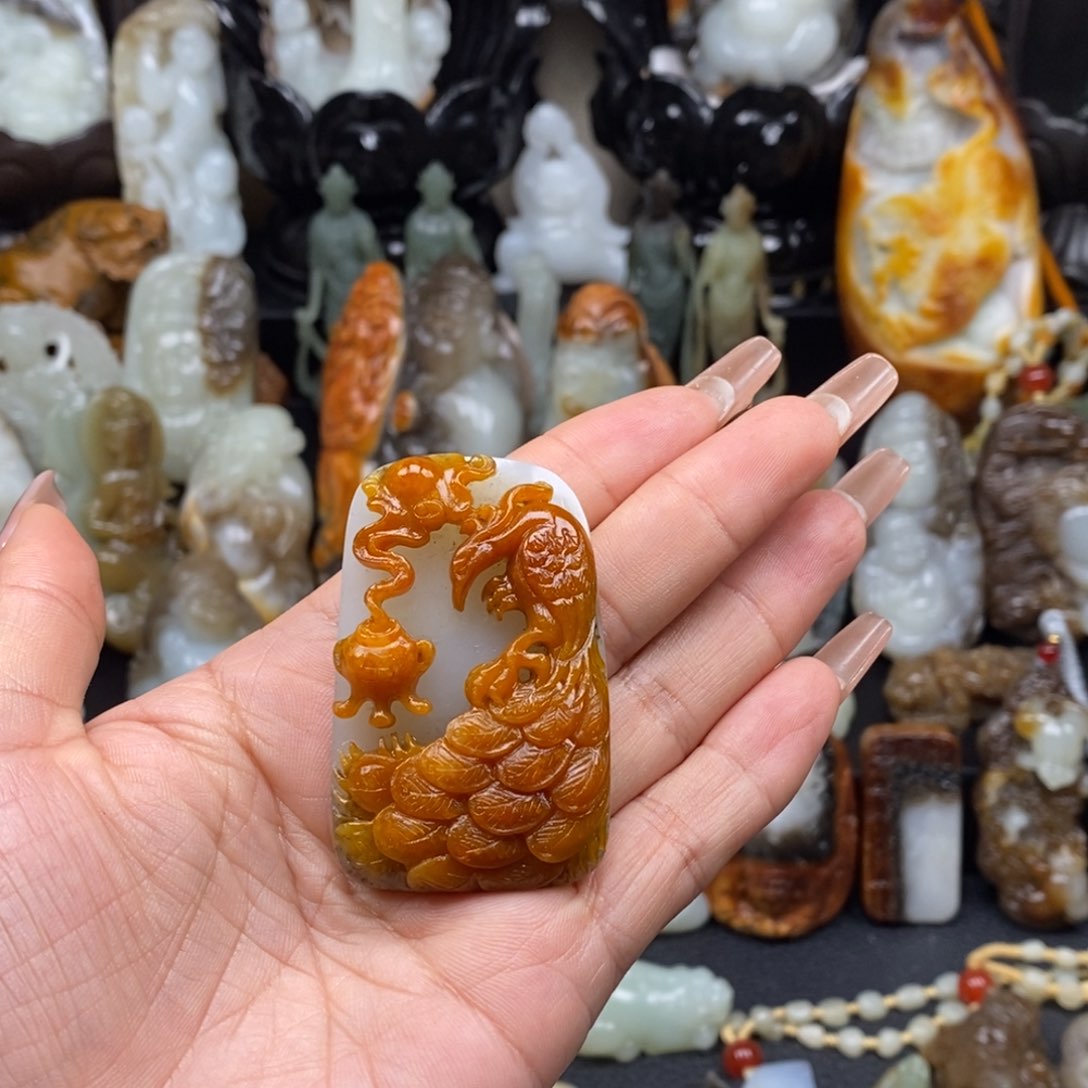 和田玉颈饰未镶嵌用****1