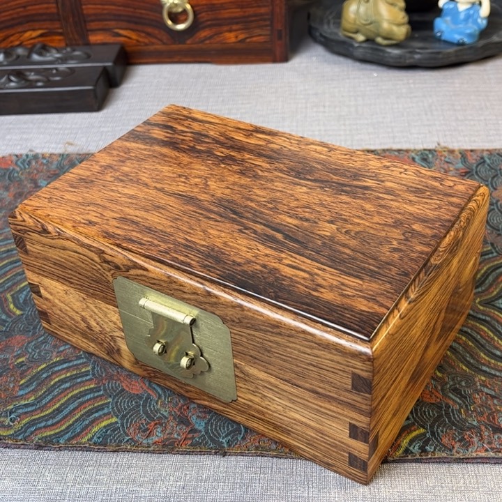 贡木印尼黄花梨首饰盒