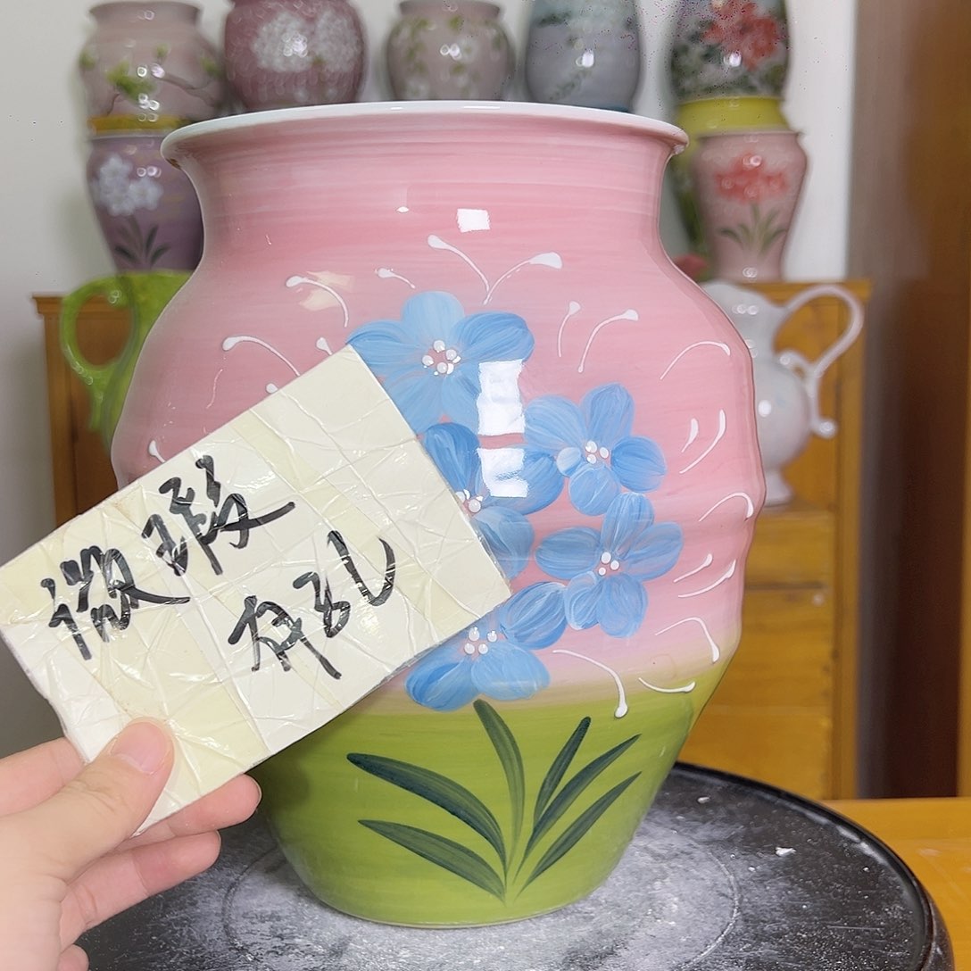 景德镇陶瓷花盆花器瑕258