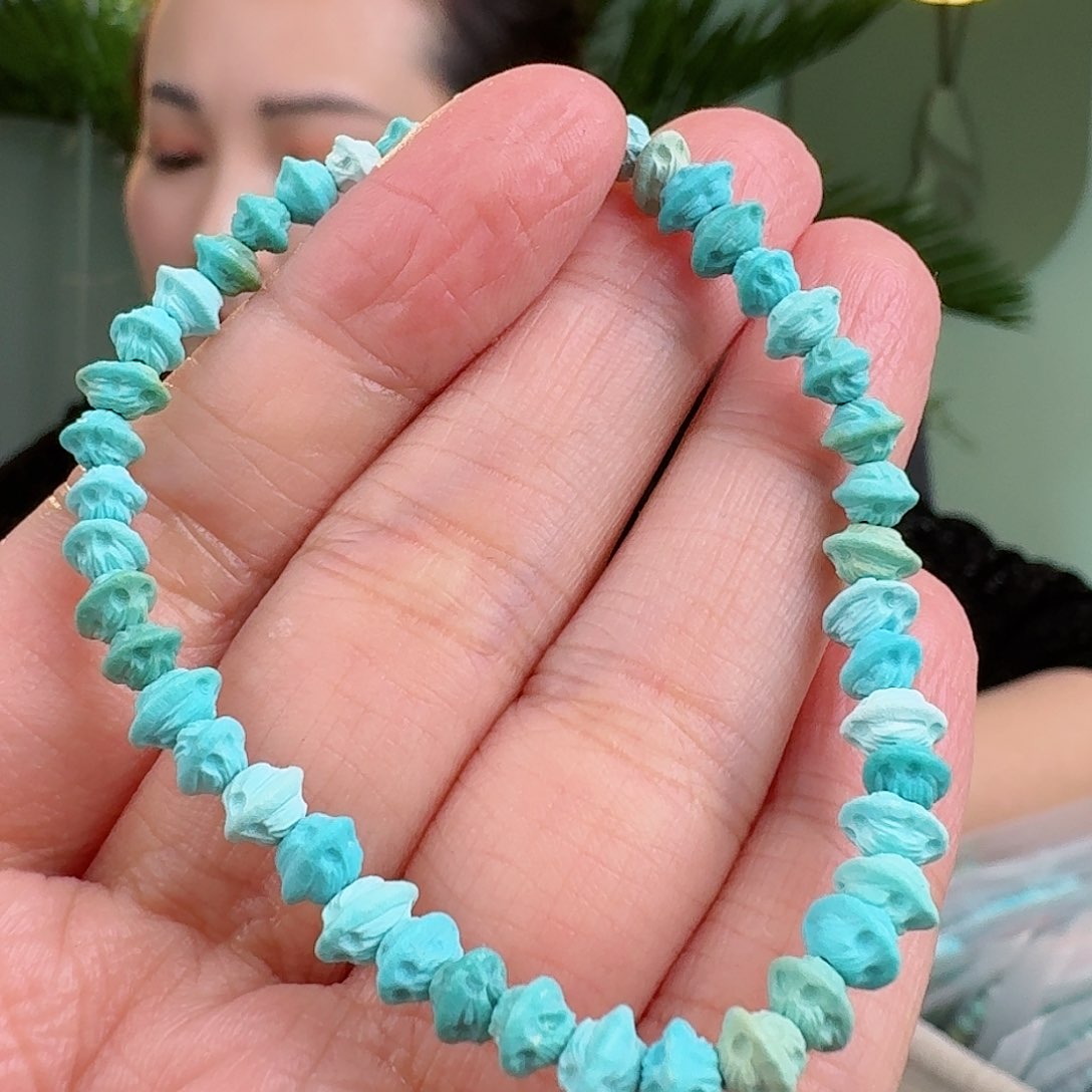 绿松石珠宝奇石未镶嵌