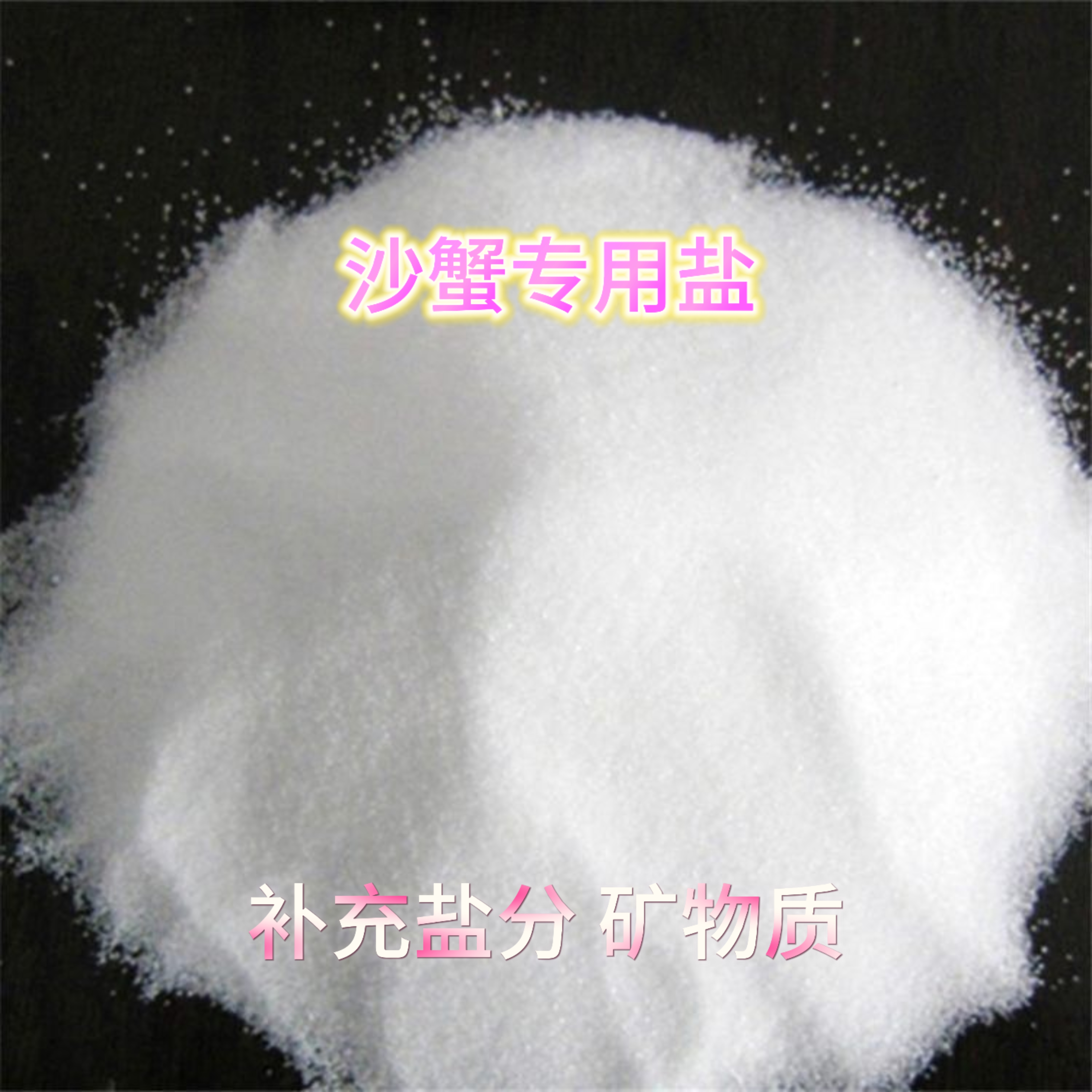 中华沙蟹专用盐免配兑海水泡澡吸收盐分寄居蟹水族盐宠物螃蟹喝水