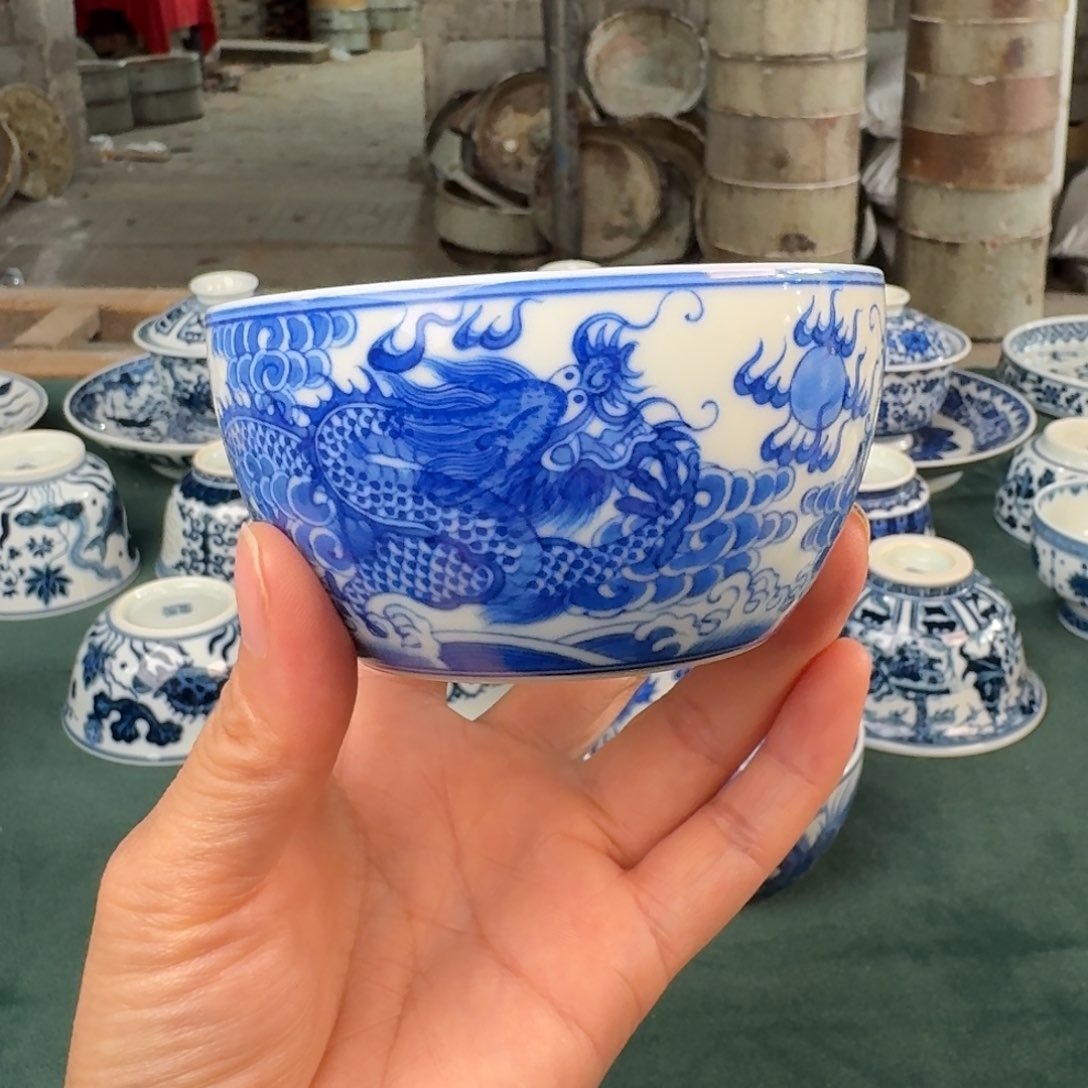 杯景德镇陶瓷手工手绘