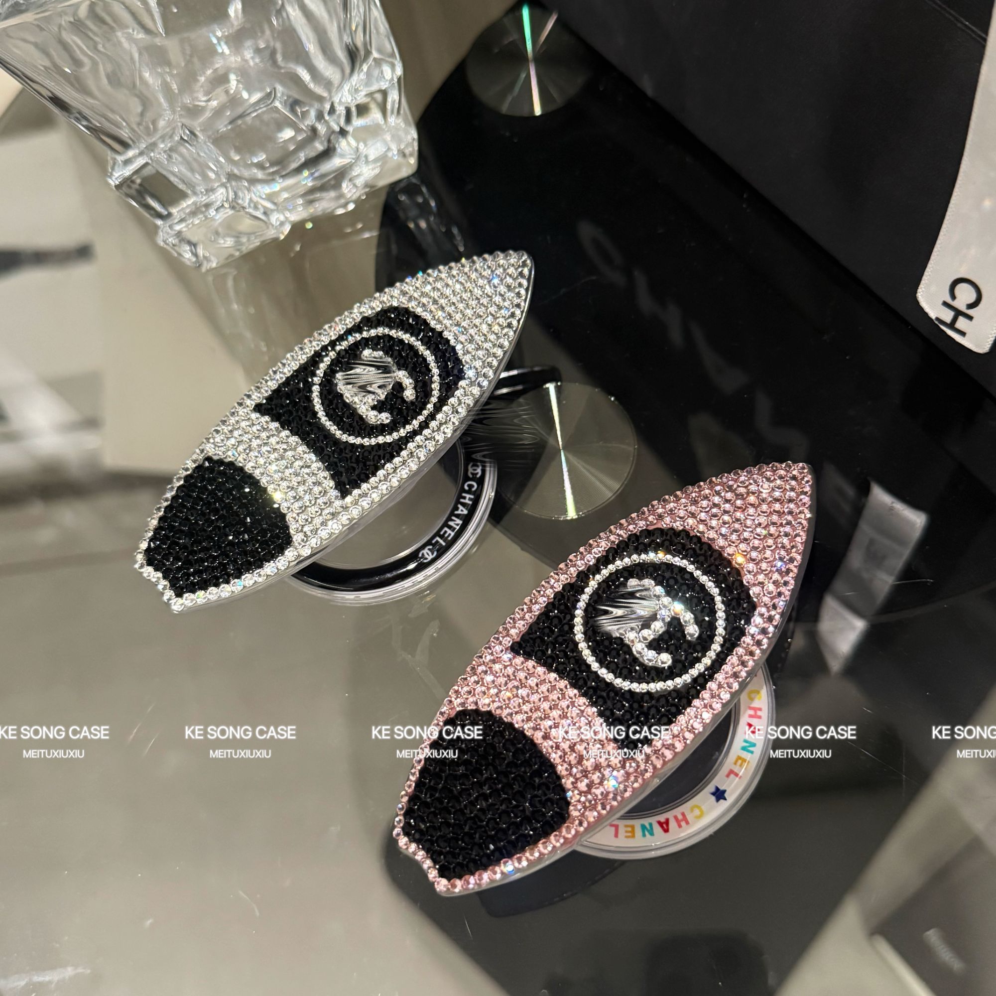 【高定华子钻】满钻冲浪板磁吸支架手机壳支架手工点钻支架强磁系列