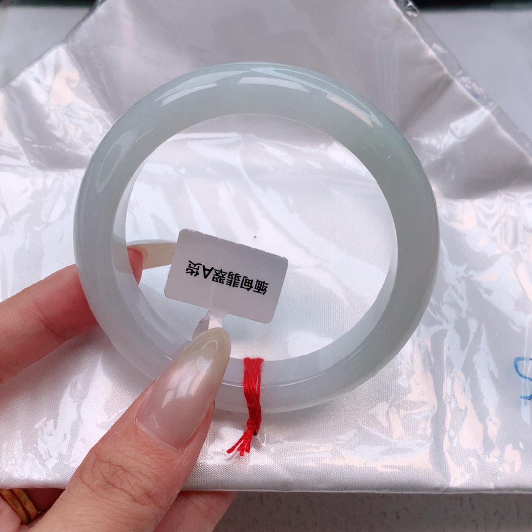 未镶嵌手镯翡翠正圈54 1807