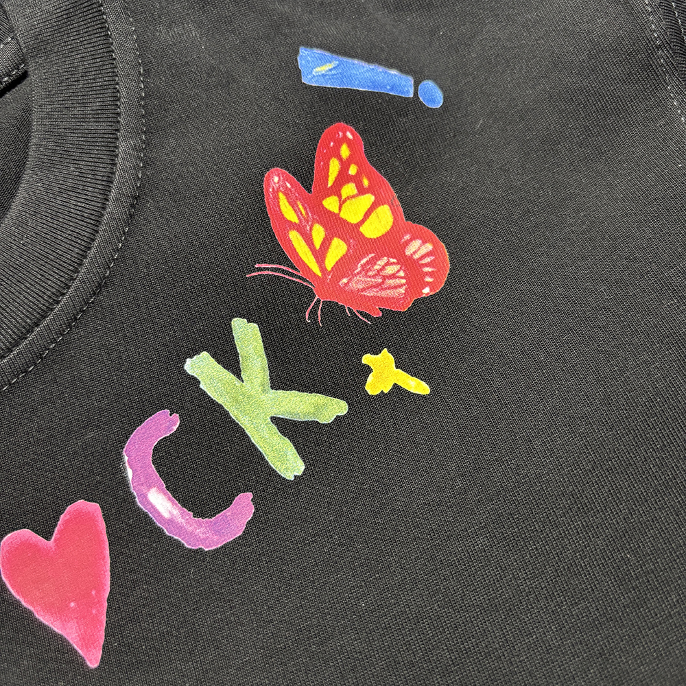 拜安西加BAIANXIJIA男女宽松休闲重磅纯棉T恤打底衫/度假系列