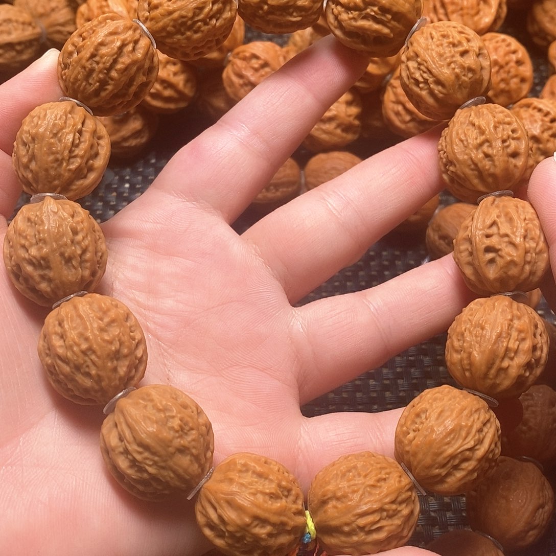 文玩核桃手串粗筋密纹